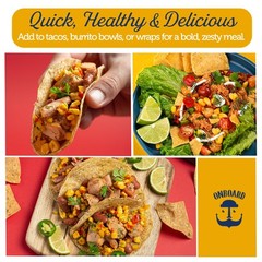 Onboard Ready to Eat Mexican Tuna Salad – Tuna Snacks with Beans, Peppers, Corn