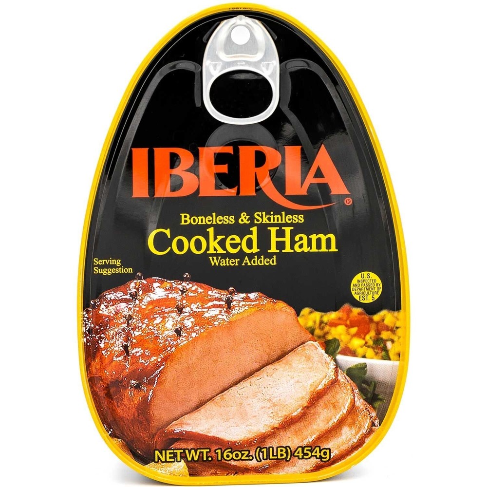 Iberia Boneless & Skinless Cooked Ham 🥪 16 oz