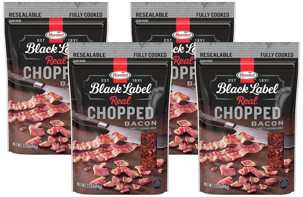 Chopped Bacon, 3.5 Oz. (Pack of 4)