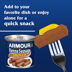 Star Vienna Sausage, Smoked, Canned Sausage, 4.6 OZ (Pack of 24)