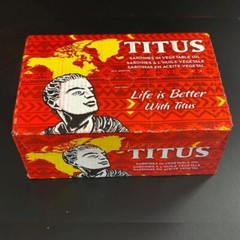 TITUS Sardine in soy bean oil/pack Of 5 Pieces