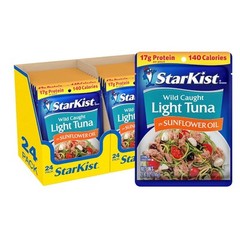 Bulk Chunk Light Tuna in Sunflower Oil, 2.6 Oz Pouches (24-Pack) – Dolphin Safe