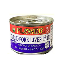 Flower Brand Cured Pork Liver Pâté 2.65 oz. & 4.58 oz