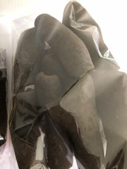 Dry Ponmo Ijebu:Nigerian Cow Skin Delicacy (Medium Size Washed 5 Pcs).