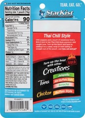Starkist Gourmet Select Thai Style Tuna, 2.6 Ounce