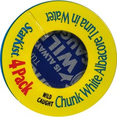 StarKist Chunk White Albacore Tuna in Water Can 4 Pack Wild Caught Dolphin 5 oz