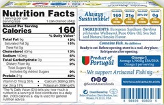 Artisanal Sardines 12pk Olive Oil, Wild Caught Portugal, 21g Protein, Paleo Diet