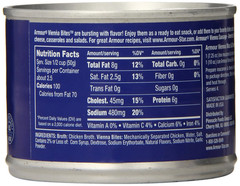 Star Chicken Vienna Sausage Bites, Canned Sausage, 10 OZ (Pack of 12)