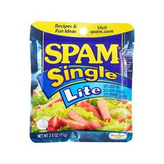 Spam Single Lite, 2.5 Ounce Pouch (Pack of 24)