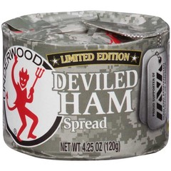 Deviled Ham Spread 4.25oz Cans (24 Pack) – Shelf Stable American Classic