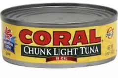 Coral Chunk Light Tuna In Oil 5 Oz. (Pack Of 24)