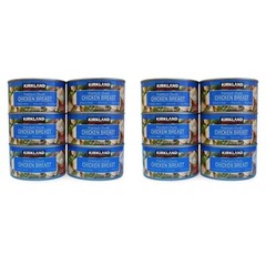 Kirkland Signature Premium Chunk Chicken Breast Packed in Water, 12.5 Ounce