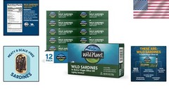Protein-Packed Wild Sardines in Extra Virgin Olive Oil, Gluten-Free Snacks