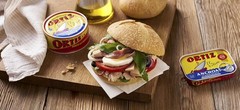 White Tuna Olive Oil Spanish Wild Caught Protein Omega 3 3.95oz Can 12 Pack