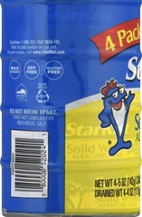 (12 pack) StarKist Solid White Albacore Tuna in Water , 5 oz Can, 4-Pack