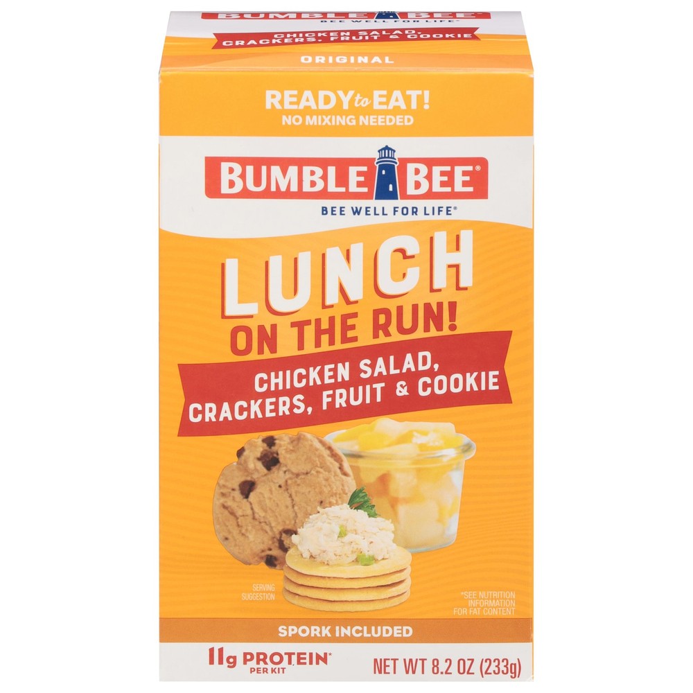 Bumble Bee Lunch On The Run Chicken Salad with Crackers Kit 8.2 oz Ready to Eat