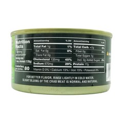 Fancy White Lump Crab Meat 6 oz – Wild-Caught, Fat-Free Seafood Delight