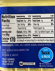 Three Cans of BROOKDALE Luncheon Meat. Made with Pork. 12 Oz. Each Can Exp.2029
