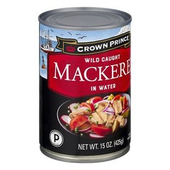 Certified Paleo Mackerel – 15-Ounce Cans Pack of 12, High Omega-3 Protein Source