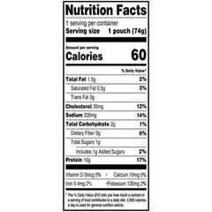 Pack 4 Premium White Chicken Salad Pouches 2.6 oz Each Free Shipping in 2 days
