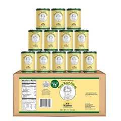 12 Can-Werling & Sons Taco Beef Filling 14.5Oz Fully Cooked Heat & Serve Premium