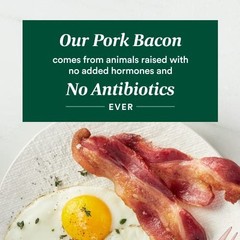 Gourmet Uncured Center Cut Bacon – 12oz, 37% Less Sodium, Keto-Friendly