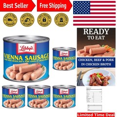 Fully Cooked Classic Vienna Sausage Pack of 5 – Perfect for Snacks and Recipes