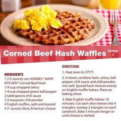 Hormel Mary Kitchen Corned Beef Hash 14 Ounce Pack of 8 17g Protein