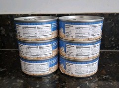 Lot Of 6 Cans, Butterfield Farms Canned White Chicken in Water, 5oz Each