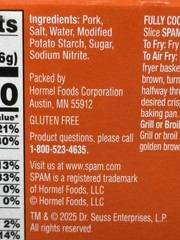 Spam Classic Green Eggs And Ham LIMITED EDITION Two 12oz Cans 7/2028
