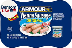 Star Vienna Sausage, Original Flavor, Canned Sausage, 4.6 Oz (Pack of 6)