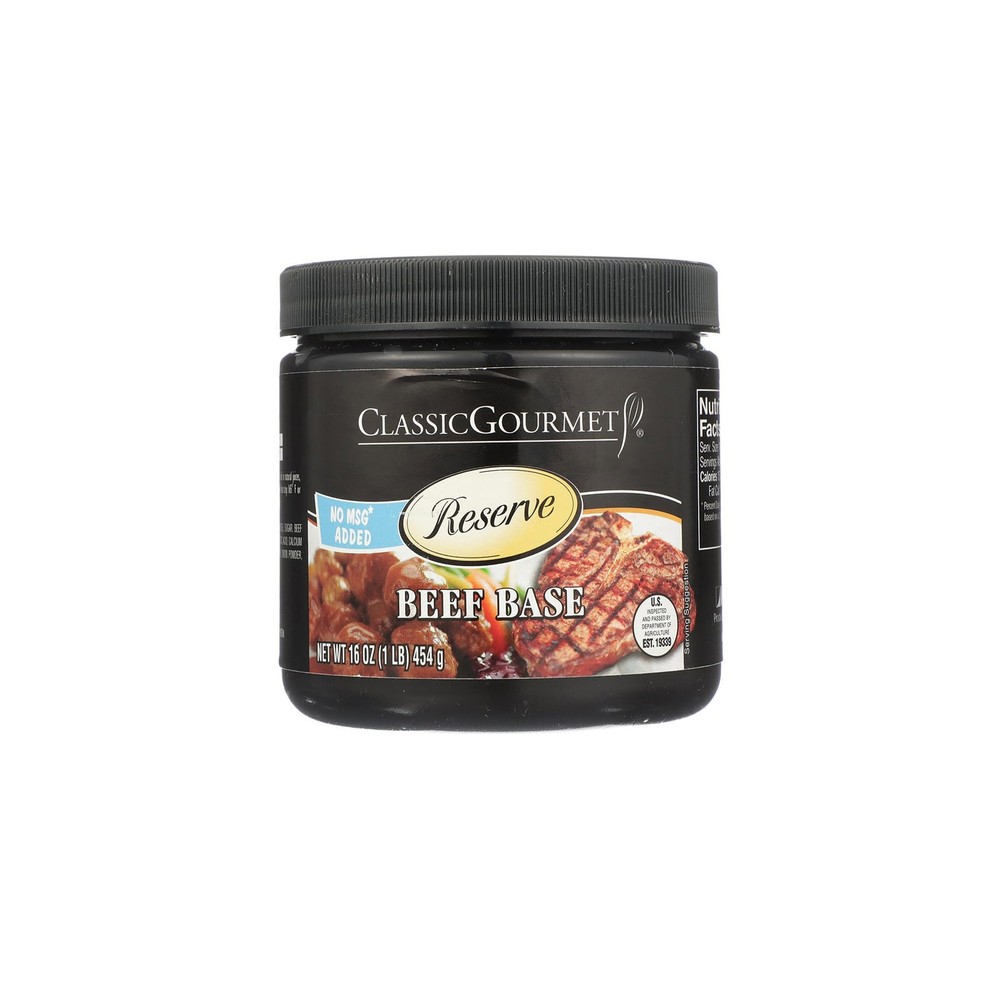 Reserve Beef Base Paste Broth Concentrate Stock & Bouillon 16 Oz Jar