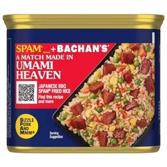 6 Pack SPAM BACHAN’S Japanese BBQ Sauce Flavored, 12 oz Can