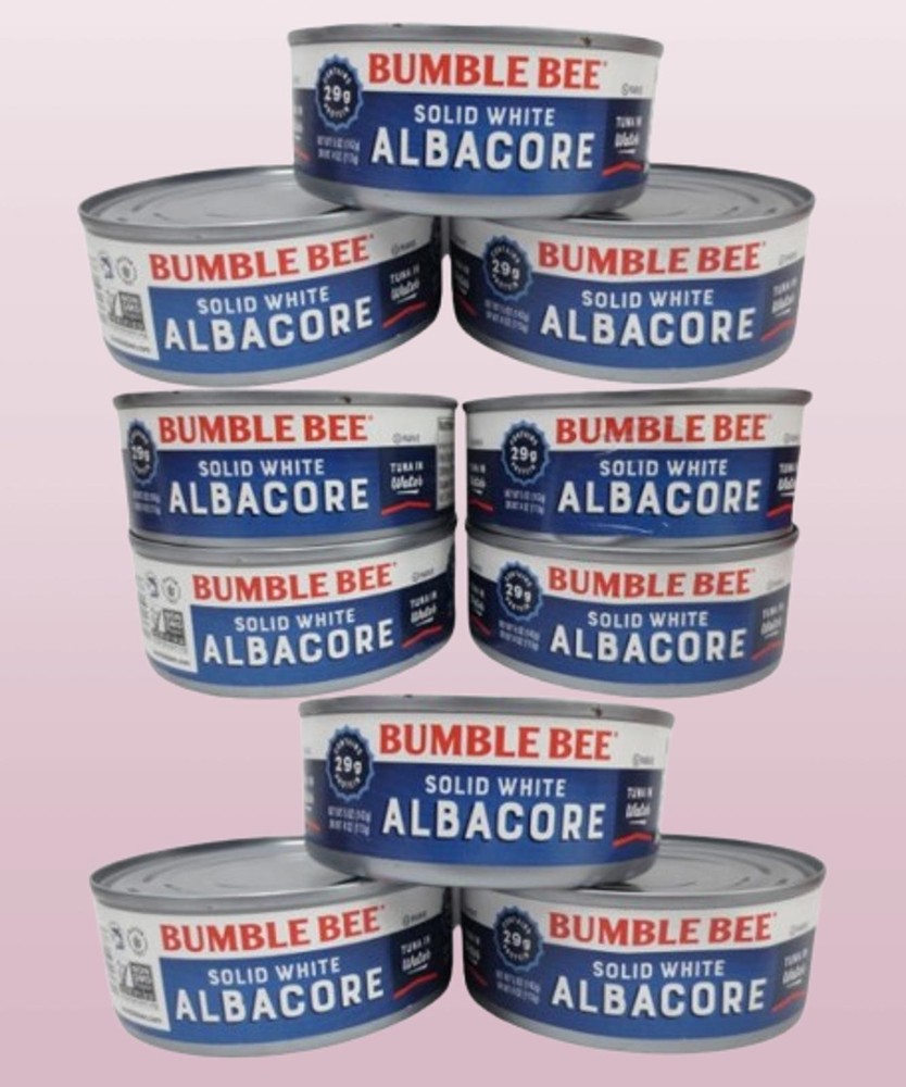 BUMBLE BEE SOLID WHITE ALBACORE TUNA IN WATER 5 OZ EXP: 2028 10PCS