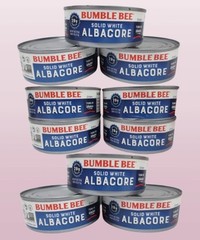 BUMBLE BEE SOLID WHITE ALBACORE TUNA IN WATER 5 OZ EXP: 2028 10PCS