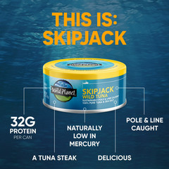 (4 Pack) Skip Jack Wild Tuna 5 Oz