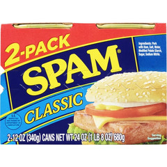 SPAM Classic, SPAM Canned Meat, 12 oz Can (12 Pack)