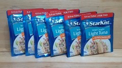 10 CT: STARKIST WILD CAUGHT Light Tuna in Sunflower Oil DHA EPA-OMEGA-3 6.4oz
