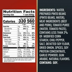 Dennison’s CHUNKY Chili Con Carne with Beans Dennisons 15oz Can (Pack of 6)