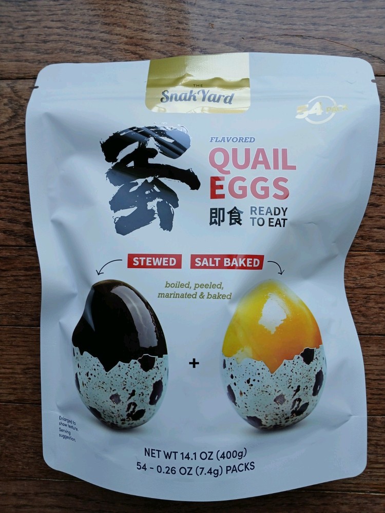 THE SNAK YARD Flavored Quail Eggs – 54 Count