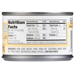Pate De Higado Para Untar, Lata De 4,25 Oz (Paquete De 6)