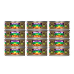 Genova Premium Albacore Tuna in Olive Oil, 5 Ounce Cans Pack of 12, Low