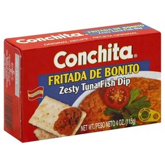 12 Pack Conchita Foods Tuna Fish Dip, Zesty Flavor, 4 oz Each, Seafood Spread