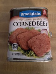 Three Cans of Brookdale ” Corned Beef”..Each Can 12 oz. Exp Date 2028