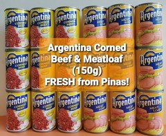 (5 pcs) Argentina Meatloaf and (5 Pcs ) Argentina Corned Beef