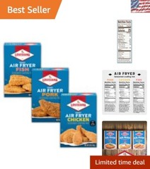 6-Pack Air Fryer Seasoning Mix – Chicken, Fish & Pork – Maximize Flavor & Crunch