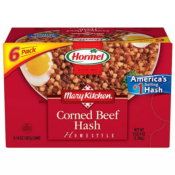 Hormel Mary Kitchen Corned Beef Hash 14 oz 6 Pack Hearty Breakfast