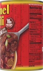 Delicious Gluten-Free Chunky Beef Chili with Beans – 15 oz, Two Cans for Sharing