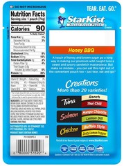 StarKist Tuna Creations, Honey BBQ Tuna, 2.6 oz