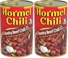 Protein-Packed Chunky Beef Chili with Beans, No Artificial Ingredients, 30 oz